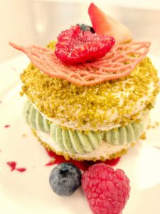 Le Macaron à la crème de pistache