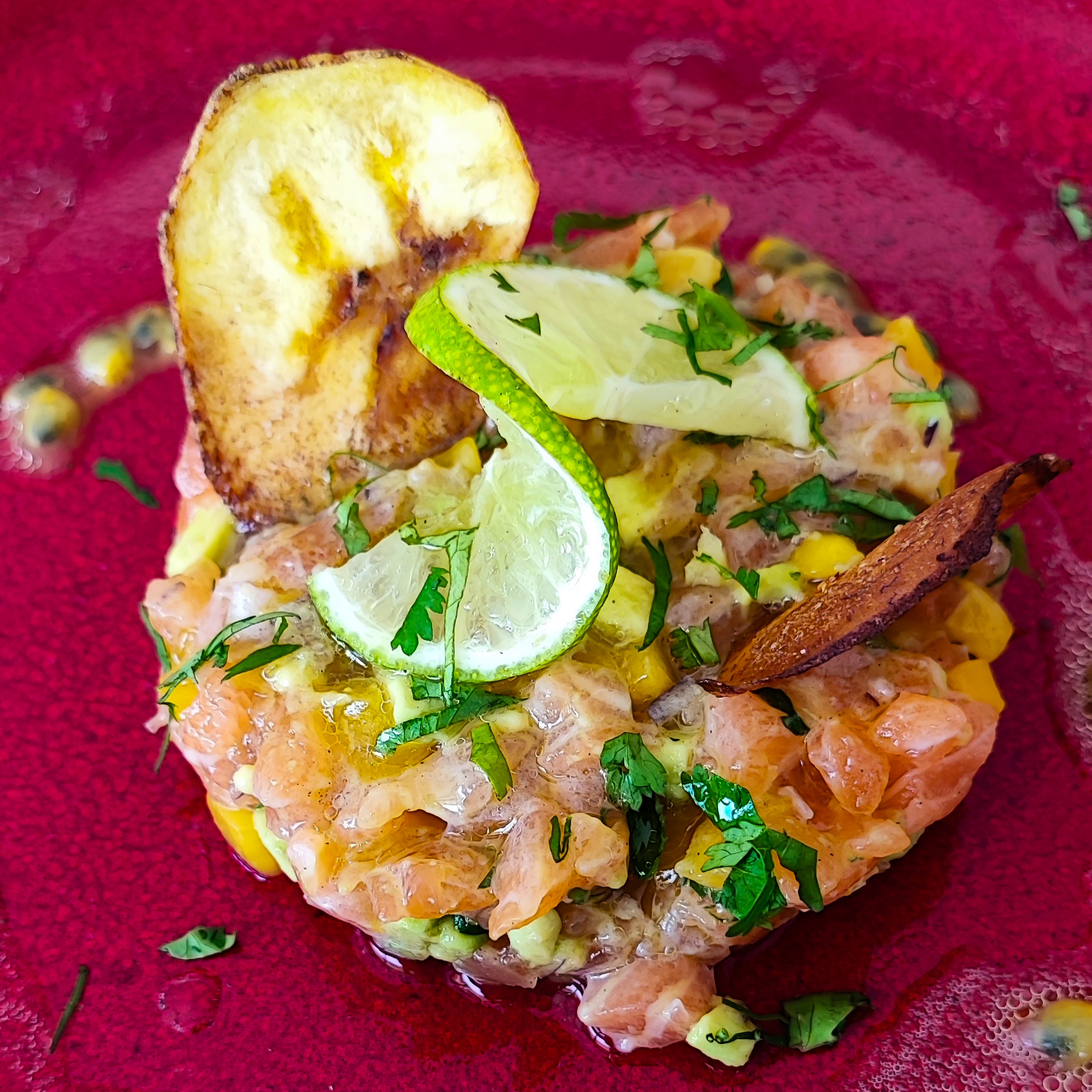Le Tartare de Saumon Péruvien